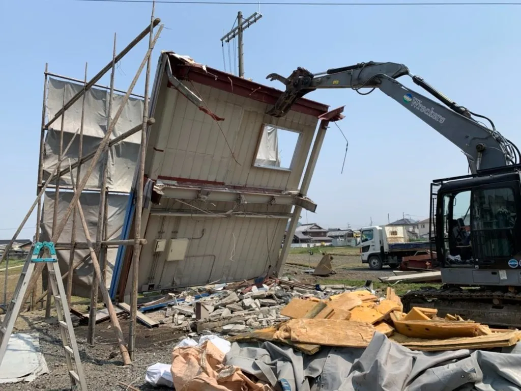 草津市青地 解体工事【完】