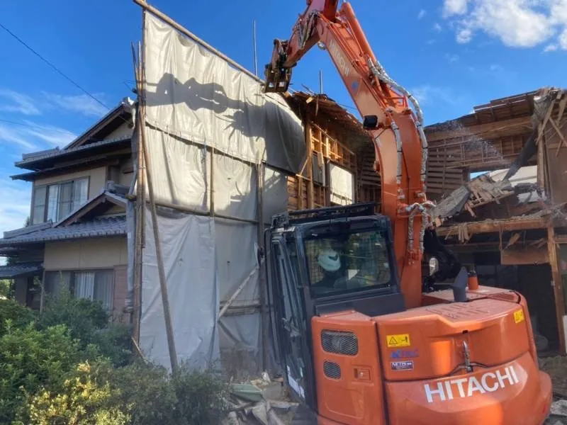 長岡京市天神 解体工事【完】